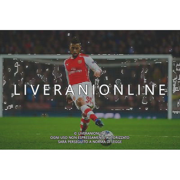 Francis COQUELIN - 25.02.2015 - Arsenal / Monaco - 1/8Finale Champions League Photo : Winter Press / Icon Sport AG ALDO LIVERANI SAS ONLY ITALY *** Local Caption ***
