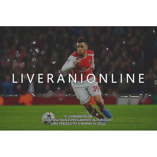 Francis COQUELIN - 25.02.2015 - Arsenal / Monaco - 1/8Finale Champions League Photo : Winter Press / Icon Sport AG ALDO LIVERANI SAS ONLY ITALY *** Local Caption ***