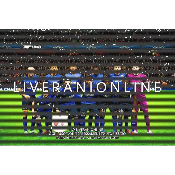 Equipe Monaco - 25.02.2015 - Arsenal / Monaco - 1/8Finale Champions League Photo : Winter Press / Icon Sport AG ALDO LIVERANI SAS ONLY ITALY *** Local Caption ***