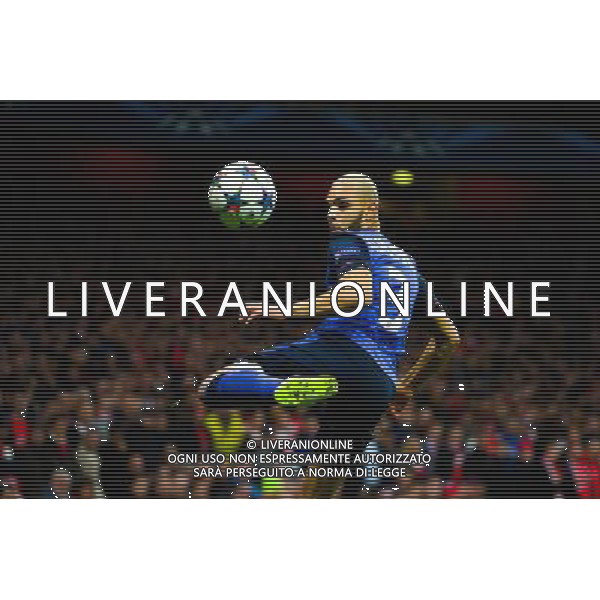 Layvin KURZAWA - 25.02.2015 - Arsenal / Monaco - 1/8Finale Champions League Photo : Winter Press / Icon Sport AG ALDO LIVERANI SAS ONLY ITALY *** Local Caption ***