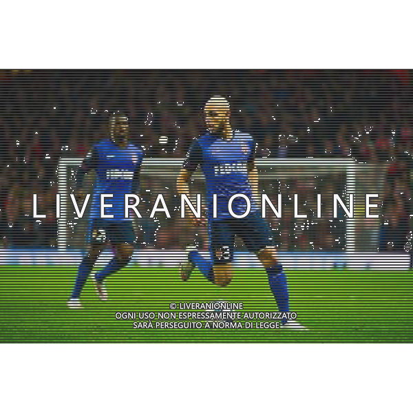 Layvin KURZAWA - 25.02.2015 - Arsenal / Monaco - 1/8Finale Champions League Photo : Winter Press / Icon Sport AG ALDO LIVERANI SAS ONLY ITALY *** Local Caption ***