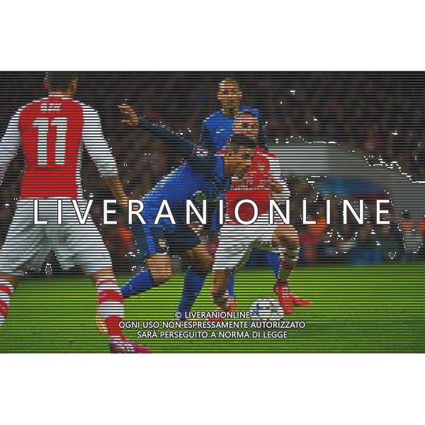 Nabil DIRAR - 25.02.2015 - Arsenal / Monaco - 1/8Finale Champions League Photo : Winter Press / Icon Sport AG ALDO LIVERANI SAS ONLY ITALY *** Local Caption ***