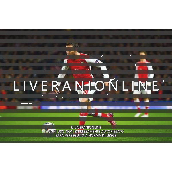 Santi CAZORLA - 25.02.2015 - Arsenal / Monaco - 1/8Finale Champions League Photo : Winter Press / Icon Sport AG ALDO LIVERANI SAS ONLY ITALY *** Local Caption ***