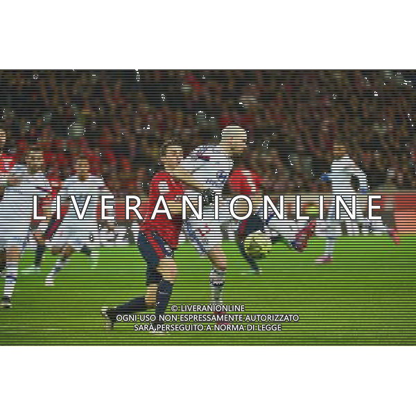 Christophe JALLET / Sebastien CORCHIA - 28.02.2015 - Lille / Lyon - 27eme journee de Ligue 1 Photo : Dave Winter / Icon Sport AG ALDO LIVERANI SAS ONLY ITALY