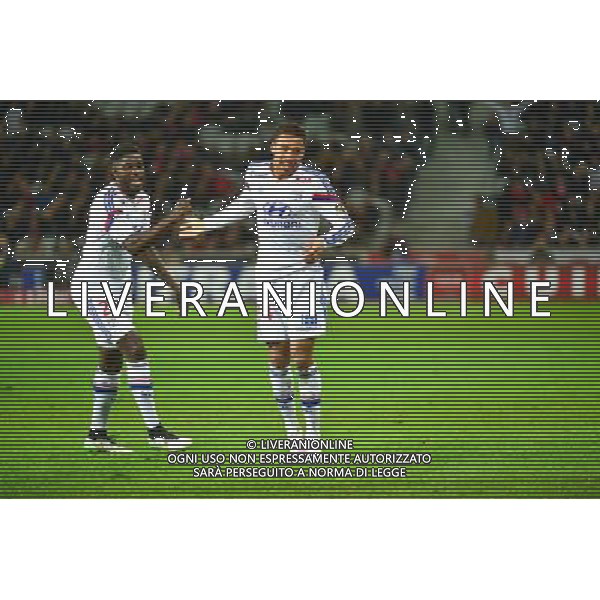 Joie Corentin TOLISSO - 28.02.2015 - Lille / Lyon - 27eme journee de Ligue 1 Photo : Dave Winter / Icon Sport AG ALDO LIVERANI SAS ONLY ITALY