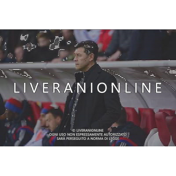 Hubert FOURNIER - 28.02.2015 - Lille / Lyon - 27eme journee de Ligue 1 Photo : Dave Winter / Icon Sport AG ALDO LIVERANI SAS ONLY ITALY