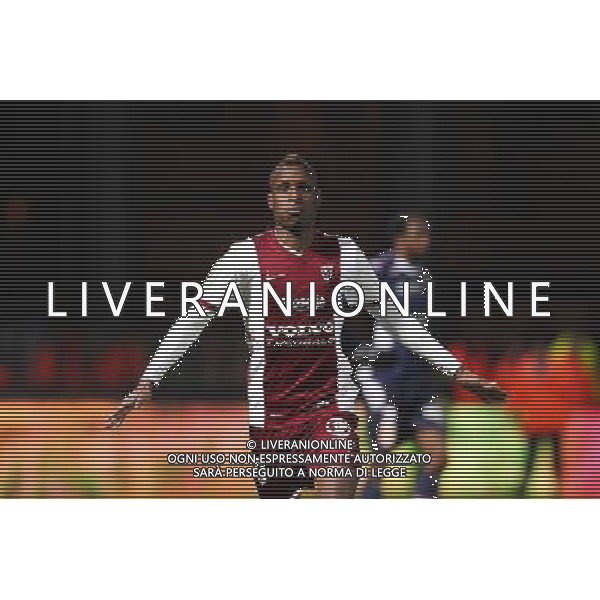 Joie Metz - Bouna SARR - 28.02.2015 - Metz / Evian Thonon - 27eme journee de Ligue 1 Photo : Fred Marvaux / Icon Sport AG ALDO LIVERANI SAS ONLY ITALY