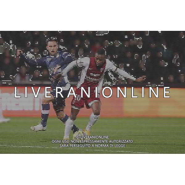 Adrien THOMASSON / Bouna SARR - 28.02.2015 - Metz / Evian Thonon - 27eme journee de Ligue 1 Photo : Fred Marvaux / Icon Sport AG ALDO LIVERANI SAS ONLY ITALY