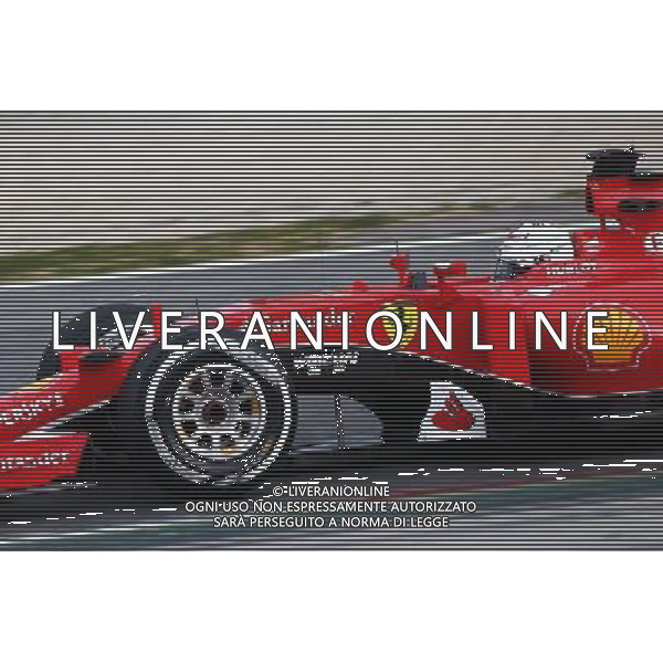 Sebastian Vettel (GER) Ferrari SF15-T. 01.03.2015. Formula One Testing, Day Four, Barcelona, Spain. /Agenzia Aldo Liverani Sas - ITALY ONLY - EDITORIAL USE ONLY - TEST FORMULA1 BARCELLONA SPAGNA