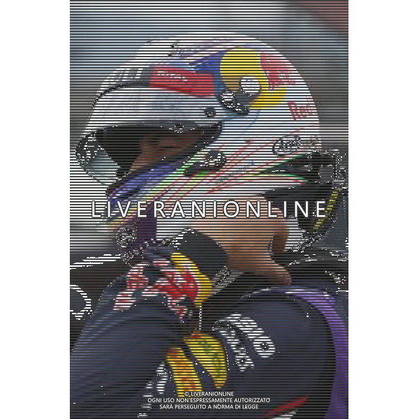 Daniel Ricciardo (AUS) Red Bull Racing stops on the circuit. 01.03.2015. Formula One Testing, Day Four, Barcelona, Spain. /Agenzia Aldo Liverani Sas - ITALY ONLY - EDITORIAL USE ONLY - TEST FORMULA1 BARCELLONA SPAGNA