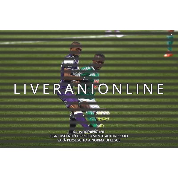 Max Alain Gradel / Jean Daniel Akpa Akpro - 28.02.2015 - Toulouse / Saint Etienne - 27eme journee de Ligue 1 Photo : Manuel Blondeau / Icon Sport /Agenzia Aldo Liverani sas - ITALY ONLY - EDITORIAL USE ONLY