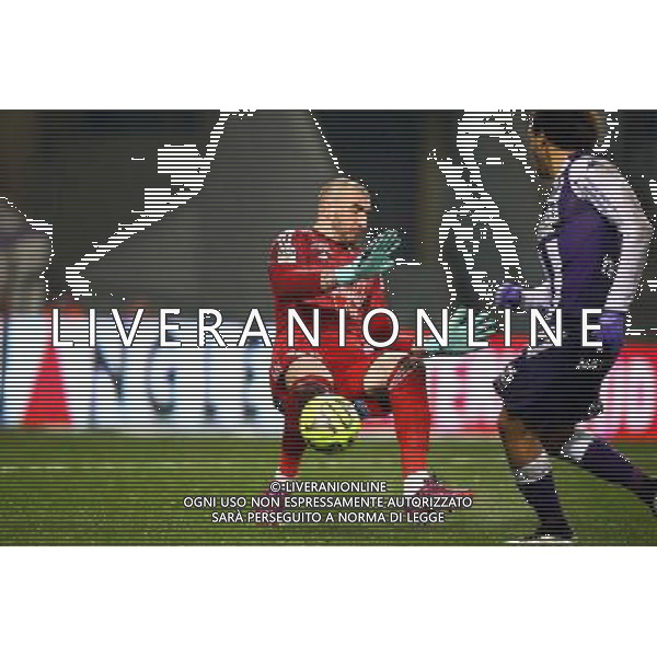 Stephane Ruffier - 28.02.2015 - Toulouse / Saint Etienne - 27eme journee de Ligue 1 Photo : Manuel Blondeau / Icon Sport /Agenzia Aldo Liverani sas - ITALY ONLY - EDITORIAL USE ONLY