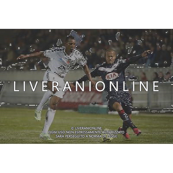 Odair FORTES / Mariano - 28.02.2015 - Bordeaux / Reims - 27eme journee de Ligue 1 Photo : Caroline Blumberg / Icon Sport /Agenzia Aldo Liverani sas - ITALY ONLY - EDITORIAL USE ONLY