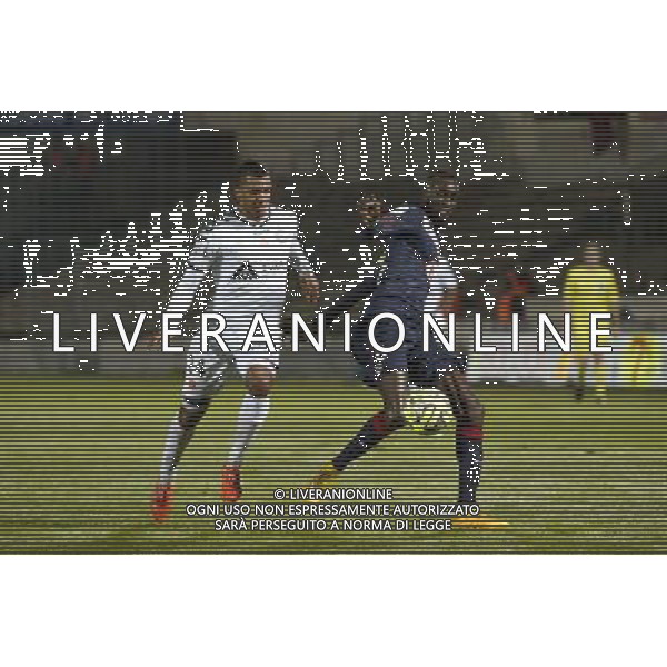 David NGOG / Ludovic SANE - 28.02.2015 - Bordeaux / Reims - 27eme journee de Ligue 1 Photo : Caroline Blumberg / Icon Sport /Agenzia Aldo Liverani sas - ITALY ONLY - EDITORIAL USE ONLY