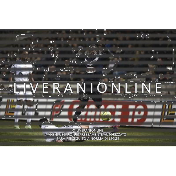 Maxime PONDJE - 28.02.2015 - Bordeaux / Reims - 27eme journee de Ligue 1 Photo : Caroline Blumberg / Icon Sport /Agenzia Aldo Liverani sas - ITALY ONLY - EDITORIAL USE ONLY