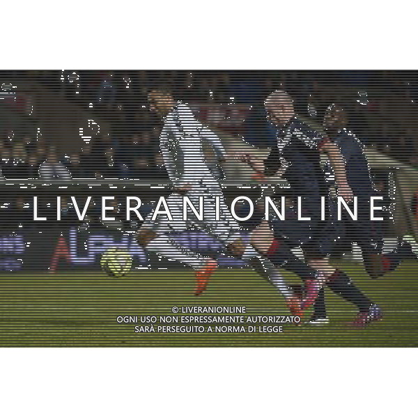 David NGOG - 28.02.2015 - Bordeaux / Reims - 27eme journee de Ligue 1 Photo : Caroline Blumberg / Icon Sport /Agenzia Aldo Liverani sas - ITALY ONLY - EDITORIAL USE ONLY