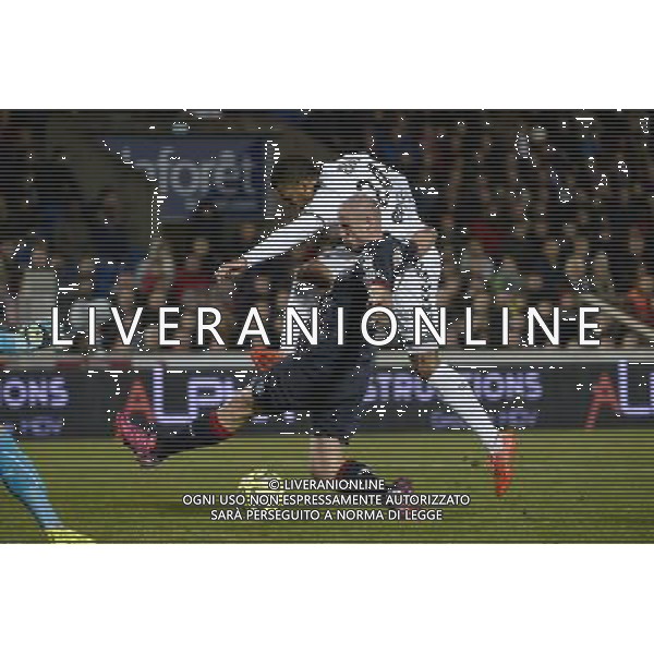 David NGOG / Nicolas PALLOIS - 28.02.2015 - Bordeaux / Reims - 27eme journee de Ligue 1 Photo : Caroline Blumberg / Icon Sport /Agenzia Aldo Liverani sas - ITALY ONLY - EDITORIAL USE ONLY