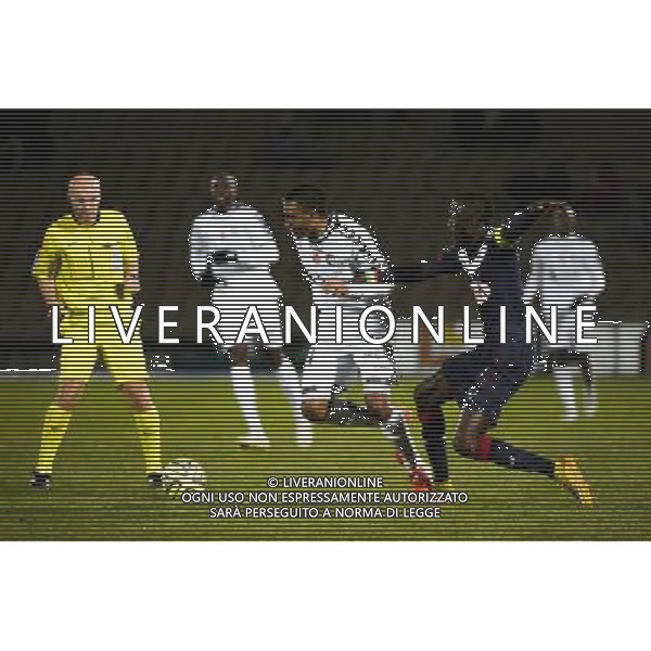 David NGOG - 28.02.2015 - Bordeaux / Reims - 27eme journee de Ligue 1 Photo : Caroline Blumberg / Icon Sport /Agenzia Aldo Liverani sas - ITALY ONLY - EDITORIAL USE ONLY