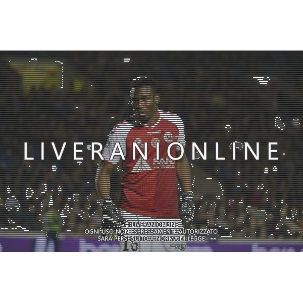 Kossi AGASSA - 28.02.2015 - Bordeaux / Reims - 27eme journee de Ligue 1 Photo : Caroline Blumberg / Icon Sport /Agenzia Aldo Liverani sas - ITALY ONLY - EDITORIAL USE ONLY