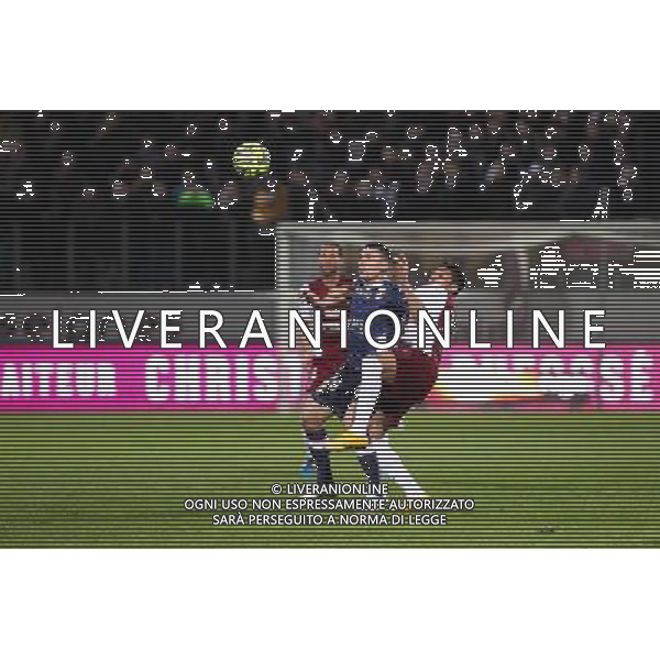 Mathieu DUHAMEL / Jose Luis PALOMINO - 28.02.2015 - Metz / Evian Thonon - 27eme journee de Ligue 1 Photo : Fred Marvaux / Icon Sport /Agenzia Aldo Liverani sas - ITALY ONLY - EDITORIAL USE ONLY