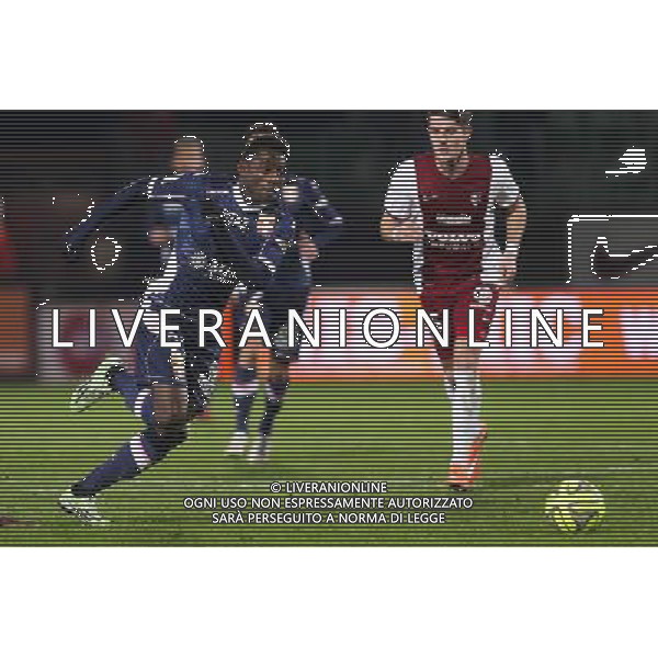 Clarck NSIKULU - 28.02.2015 - Metz / Evian Thonon - 27eme journee de Ligue 1 Photo : Fred Marvaux / Icon Sport /Agenzia Aldo Liverani sas - ITALY ONLY - EDITORIAL USE ONLY