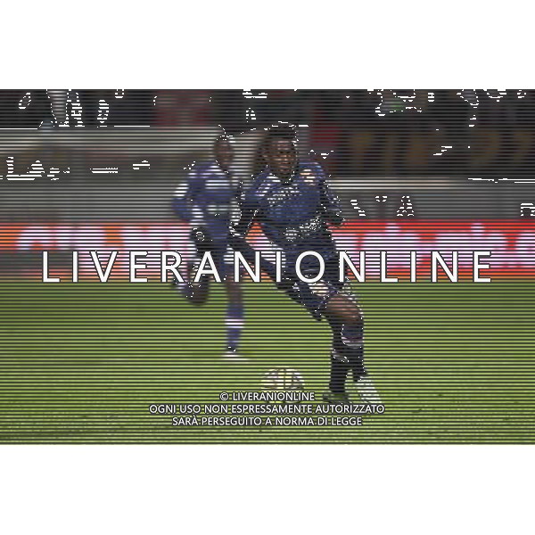 Clarck NSIKULU - 28.02.2015 - Metz / Evian Thonon - 27eme journee de Ligue 1 Photo : Fred Marvaux / Icon Sport /Agenzia Aldo Liverani sas - ITALY ONLY - EDITORIAL USE ONLY