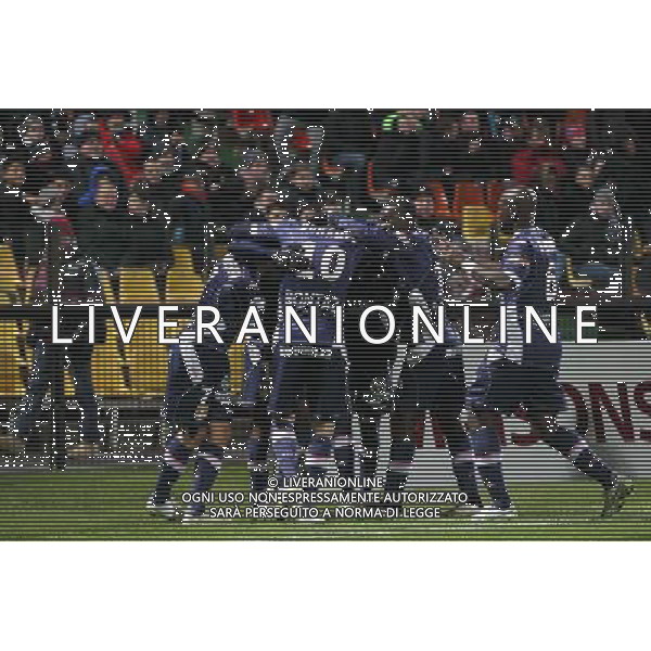 Joie Evian Thonon - 28.02.2015 - Metz / Evian Thonon - 27eme journee de Ligue 1 Photo : Fred Marvaux / Icon Sport /Agenzia Aldo Liverani sas - ITALY ONLY - EDITORIAL USE ONLY