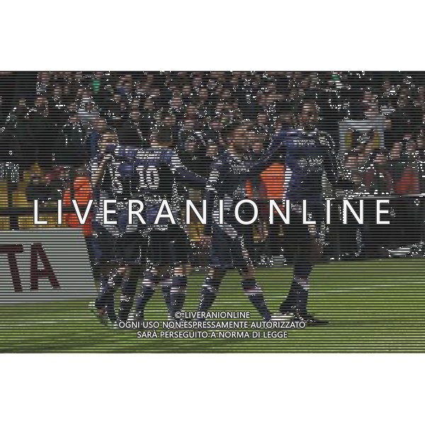 Joie Evian Thonon - 28.02.2015 - Metz / Evian Thonon - 27eme journee de Ligue 1 Photo : Fred Marvaux / Icon Sport /Agenzia Aldo Liverani sas - ITALY ONLY - EDITORIAL USE ONLY