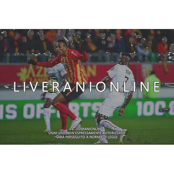 Jean Philippe GBAMIN / Paul Georges NTEP - 28.02.2015 - Lens / Rennes - 27eme journee de Ligue 1 - Photo : Dave Winter / Icon Sport /Agenzia Aldo Liverani sas - ITALY ONLY - EDITORIAL USE ONLY