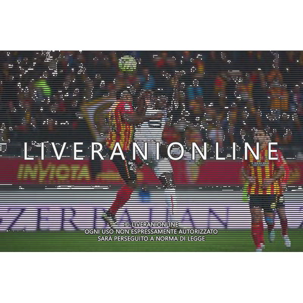 Loick LANDRE / Paul Georges NTEP - 28.02.2015 - Lens / Rennes - 27eme journee de Ligue 1 - Photo : Dave Winter / Icon Sport /Agenzia Aldo Liverani sas - ITALY ONLY - EDITORIAL USE ONLY