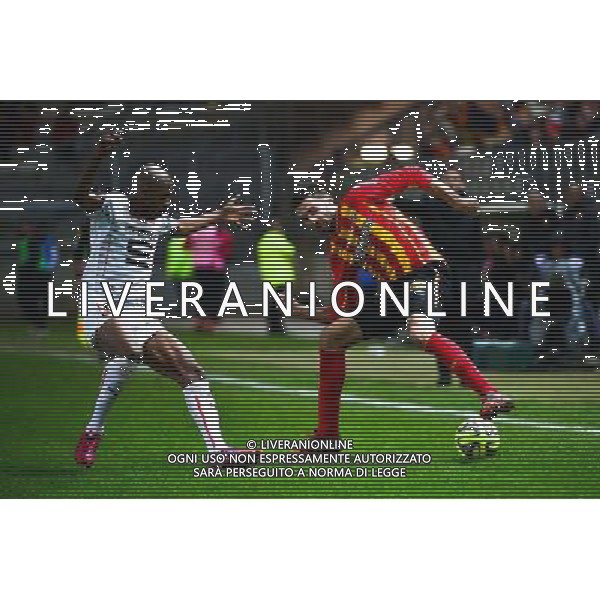 Pierrick VALDIVIA / Gelson FERNANDES - 28.02.2015 - Lens / Rennes - 27eme journee de Ligue 1 - Photo : Dave Winter / Icon Sport /Agenzia Aldo Liverani sas - ITALY ONLY - EDITORIAL USE ONLY