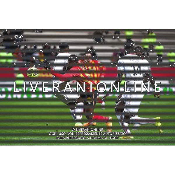Adamo COULIBALY / Edson MEXER - 28.02.2015 - Lens / Rennes - 27eme journee de Ligue 1 - Photo : Dave Winter / Icon Sport /Agenzia Aldo Liverani sas - ITALY ONLY - EDITORIAL USE ONLY