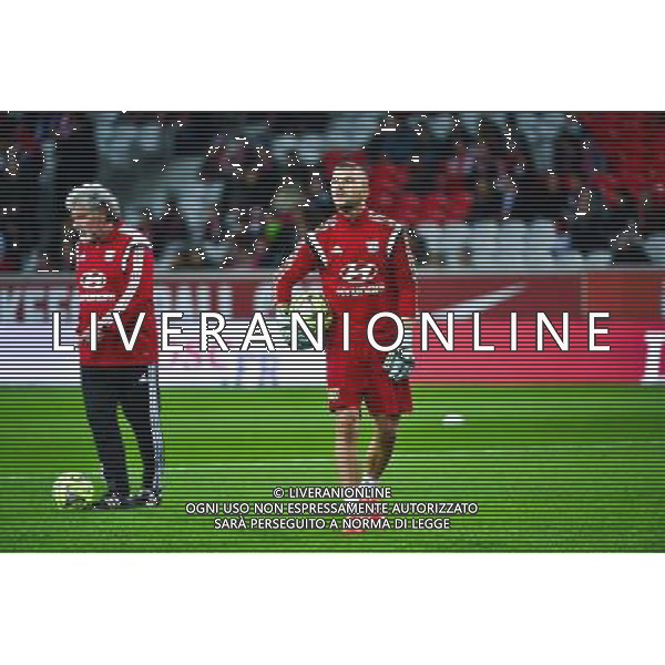 Anthony LOPES / Joel BATS - 28.02.2015 - Lille / Lyon - 27eme journee de Ligue 1 - Photo : Dave Winter / Icon Sport /Agenzia Aldo Liverani sas - ITALY ONLY - EDITORIAL USE ONLY
