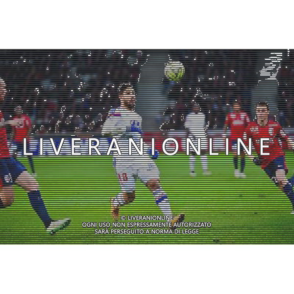 Nabil FEKIR - 28.02.2015 - Lille / Lyon - 27eme journee de Ligue 1 - Photo : Dave Winter / Icon Sport /Agenzia Aldo Liverani sas - ITALY ONLY - EDITORIAL USE ONLY