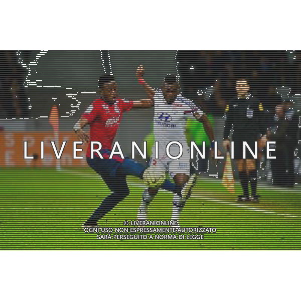 Divock ORIGI / Henri BEDIMO - 28.02.2015 - Lille / Lyon - 27eme journee de Ligue 1 - Photo : Dave Winter / Icon Sport /Agenzia Aldo Liverani sas - ITALY ONLY - EDITORIAL USE ONLY