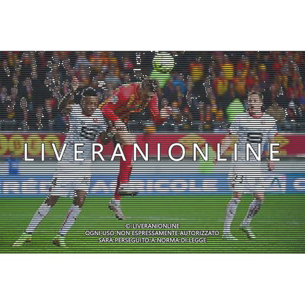 Baptiste GUILLAUME / Edson MEXER - 28.02.2015 - Lens / Rennes - 27eme journee de Ligue 1 - Photo : Dave Winter / Icon Sport /Agenzia Aldo Liverani sas - ITALY ONLY - EDITORIAL USE ONLY