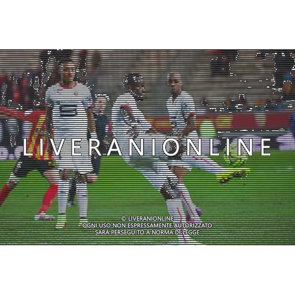 Fallou DIAGNE - 28.02.2015 - Lens / Rennes - 27eme journee de Ligue 1 - Photo : Dave Winter / Icon Sport /Agenzia Aldo Liverani sas - ITALY ONLY - EDITORIAL USE ONLY