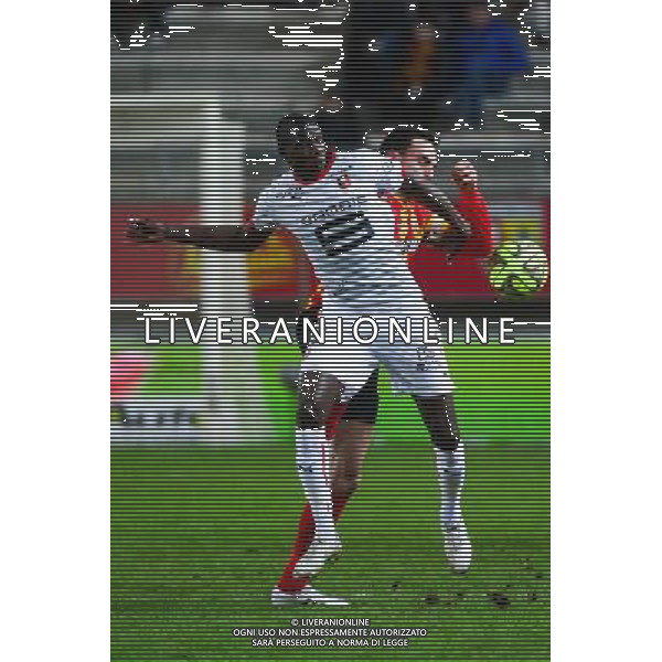 Abdoulaye DOUCOURE / Jerome LE MOIGNE - 28.02.2015 - Lens / Rennes - 27eme journee de Ligue 1 - Photo : Dave Winter / Icon Sport /Agenzia Aldo Liverani sas - ITALY ONLY - EDITORIAL USE ONLY
