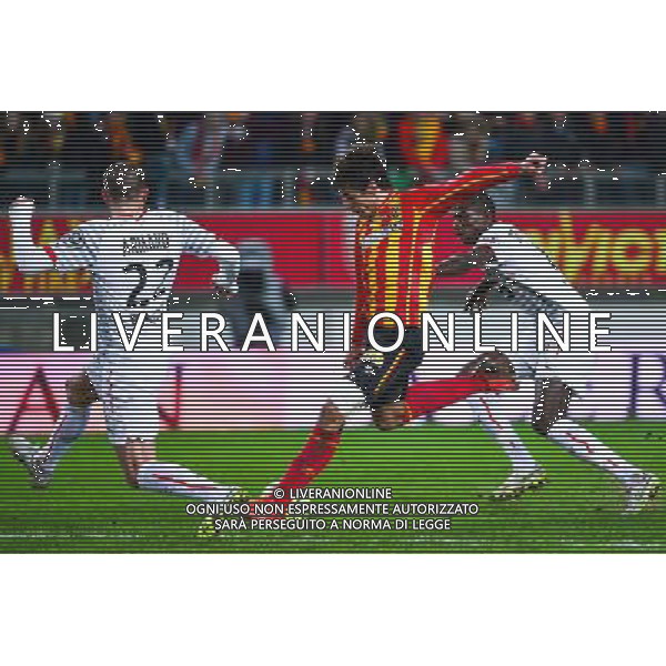 Pablo CHAVARRIA / Sylvain ARMAND - 28.02.2015 - Lens / Rennes - 27eme journee de Ligue 1 - Photo : Dave Winter / Icon Sport /Agenzia Aldo Liverani sas - ITALY ONLY - EDITORIAL USE ONLY