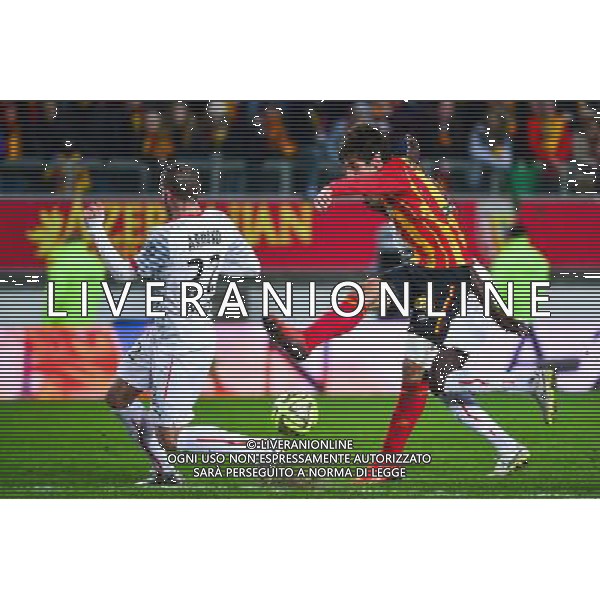Pablo CHAVARRIA / Sylvain ARMAND - 28.02.2015 - Lens / Rennes - 27eme journee de Ligue 1 - Photo : Dave Winter / Icon Sport /Agenzia Aldo Liverani sas - ITALY ONLY - EDITORIAL USE ONLY