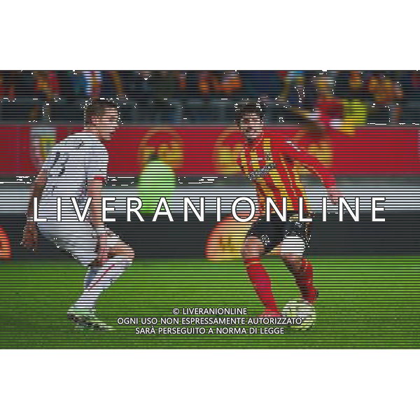 Pablo CHAVARRIA / Sylvain ARMAND - 28.02.2015 - Lens / Rennes - 27eme journee de Ligue 1 - Photo : Dave Winter / Icon Sport /Agenzia Aldo Liverani sas - ITALY ONLY - EDITORIAL USE ONLY