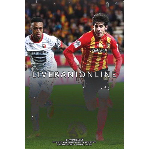 Pablo CHAVARRIA - 28.02.2015 - Lens / Rennes - 27eme journee de Ligue 1 - Photo : Dave Winter / Icon Sport /Agenzia Aldo Liverani sas - ITALY ONLY - EDITORIAL USE ONLY