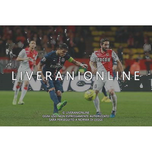 Thiago SILVA - 01.03.2015 - Monaco / Paris Saint Germain - 27eme journee de Ligue 1 Photo : Serge Haouzi / Icon Sport AG ALDO LIVERANI SAS ONLY ITALY