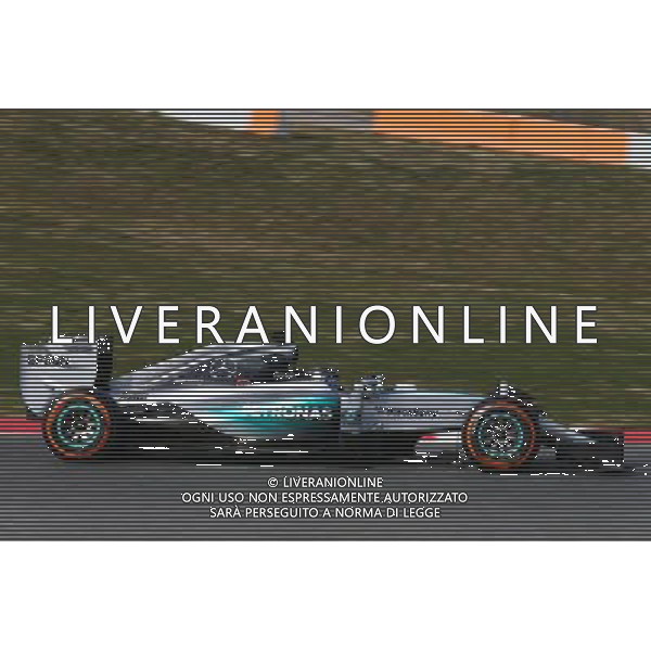 Nico Rosberg (GER) Mercedes AMG F1 W06. 01.03.2015. Formula One Testing, Day Four, Barcelona, Spain. AG ALDO LIVERANI SAS ONLY ITALY