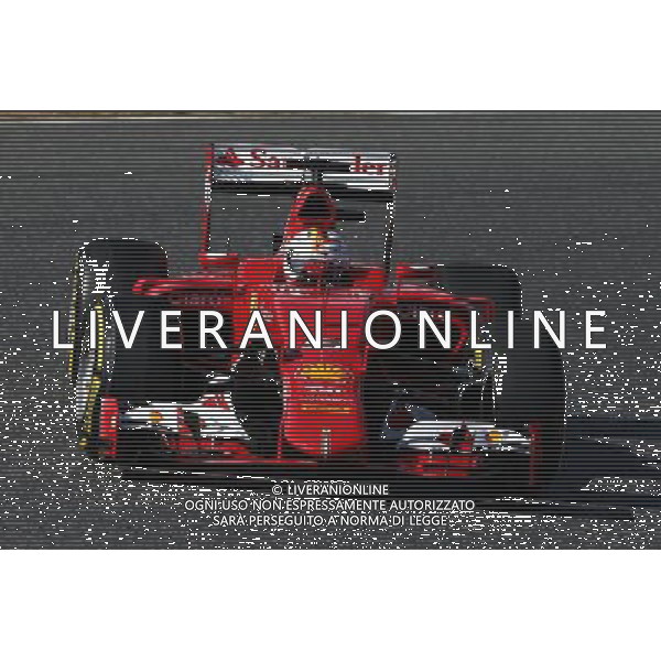 Sebastian Vettel (GER) Ferrari SF15-T. 01.03.2015. Formula One Testing, Day Four, Barcelona, Spain. AG ALDO LIVERANI SAS ONLY ITALY
