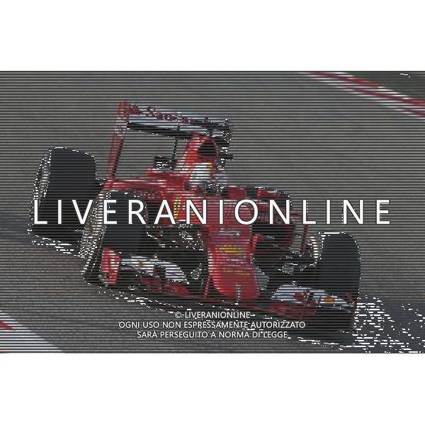 Sebastian Vettel (GER) Ferrari SF15-T. 01.03.2015. Formula One Testing, Day Four, Barcelona, Spain. AG ALDO LIVERANI SAS ONLY ITALY