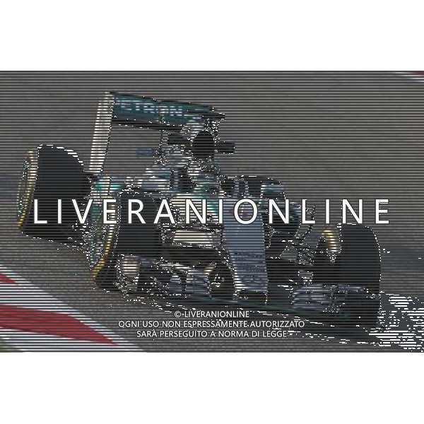 Nico Rosberg (GER) Mercedes AMG F1 W06. 01.03.2015. Formula One Testing, Day Four, Barcelona, Spain. AG ALDO LIVERANI SAS ONLY ITALY