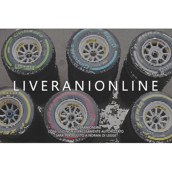 Pirelli tyres. 01.03.2015. Formula One Testing, Day Four, Barcelona, Spain. AG ALDO LIVERANI SAS ONLY ITALY