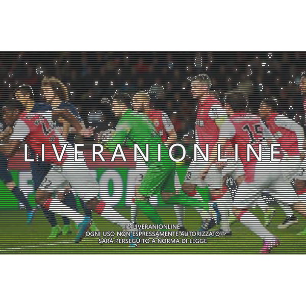 Danijel Subasic - 01.02.2015 - Monaco / Paris Saint Germain - 27eme journee de Ligue 1 - Photo : Serge Haouzi / Icon Sport AG ALDO LIVERANI SAS ONLY ITALY