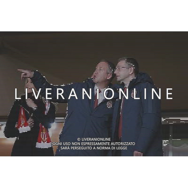 Dmitri Rybolovlev / Vadim Vasilyev - 01.02.2015 - Monaco / Paris Saint Germain - 27eme journee de Ligue 1 - Photo : Serge Haouzi / Icon Sport AG ALDO LIVERANI SAS ONLY ITALY